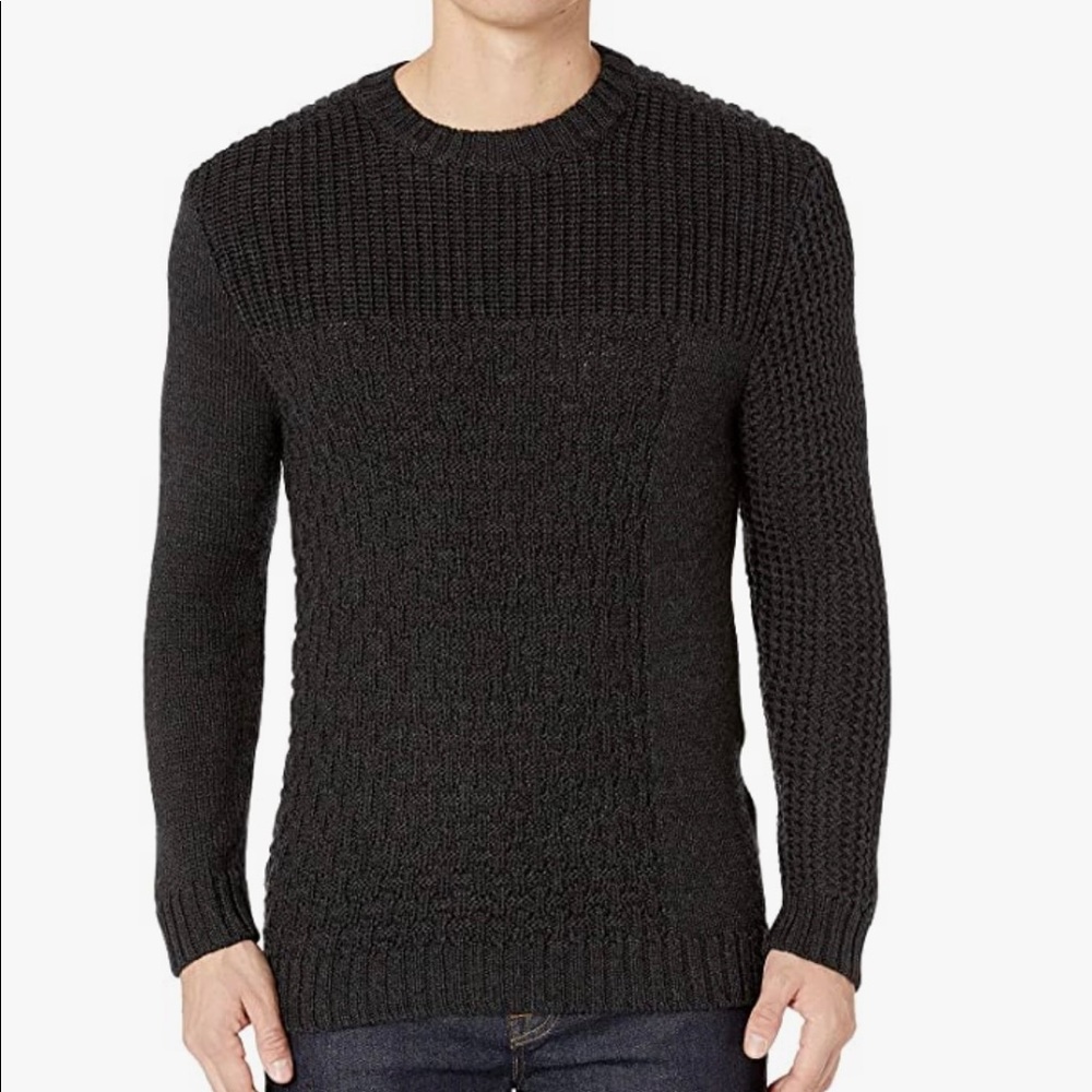 BALDWIN Tierney Crew Neck Wool Knit Sweater Sz S